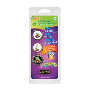 Sculpey Shape & Bake Glow In The Dark Set