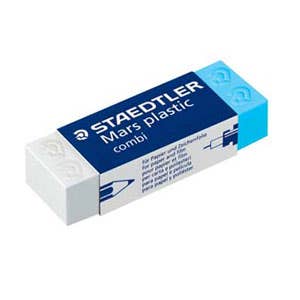 STAEDTLER Plastic Combi Eraser