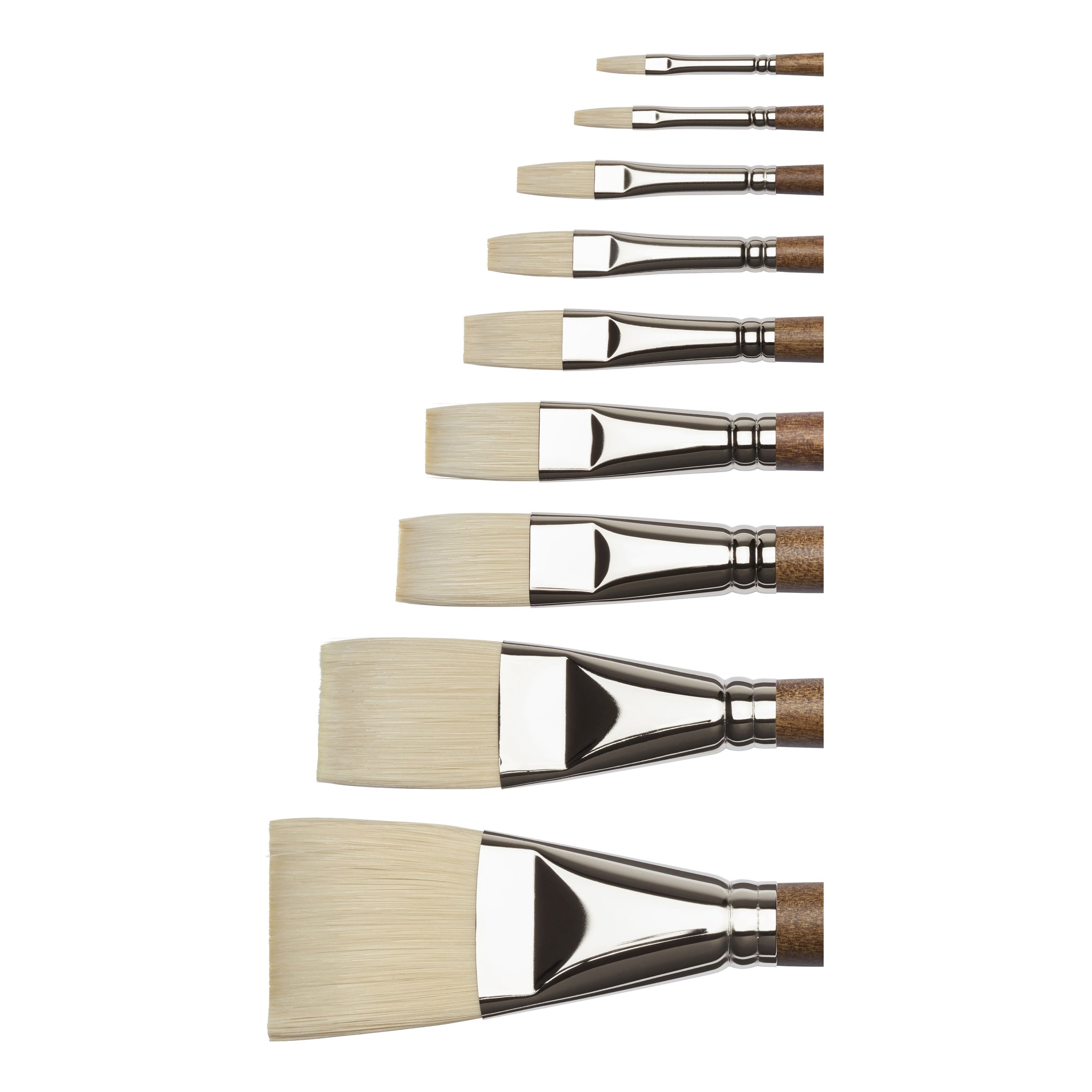 Winsor & Newton Artists' Oil Synthetic Hog Flat Brushes