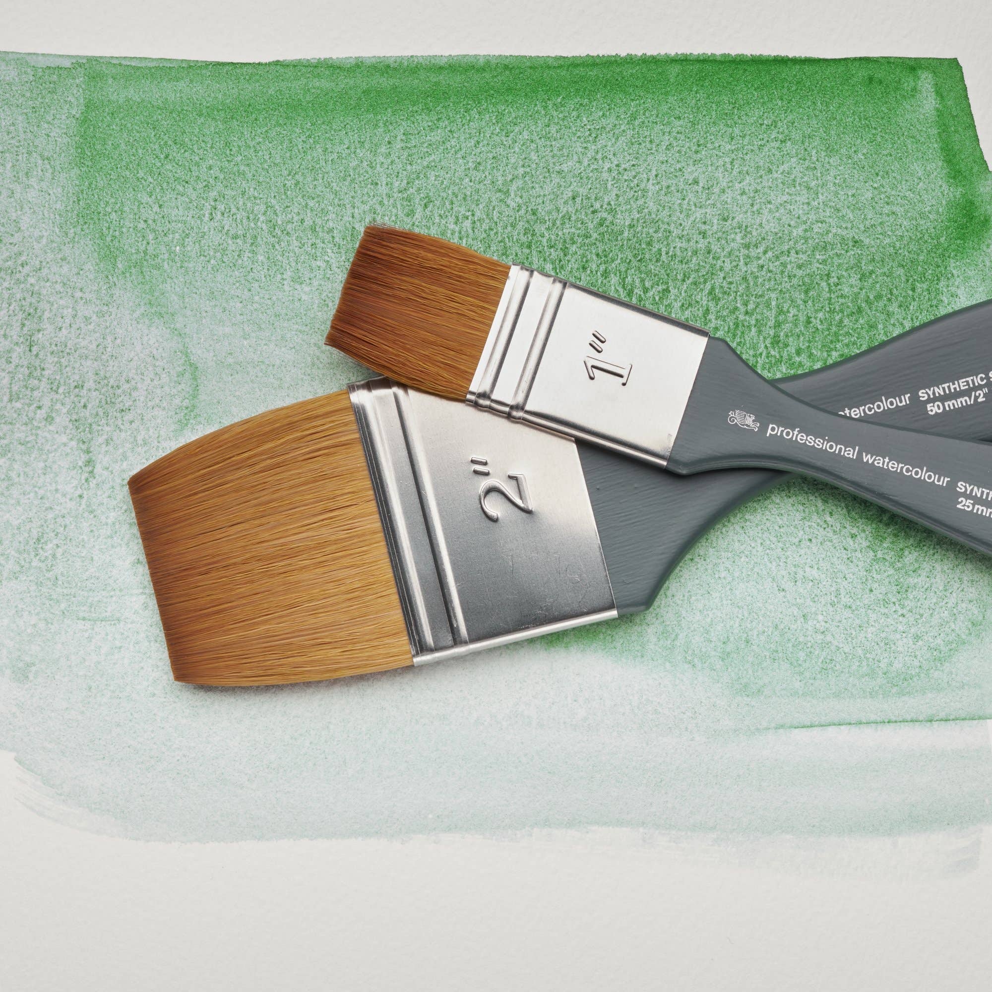 Winsor & Newton Professional Watercolour Synthetic Sable Wash Brushes