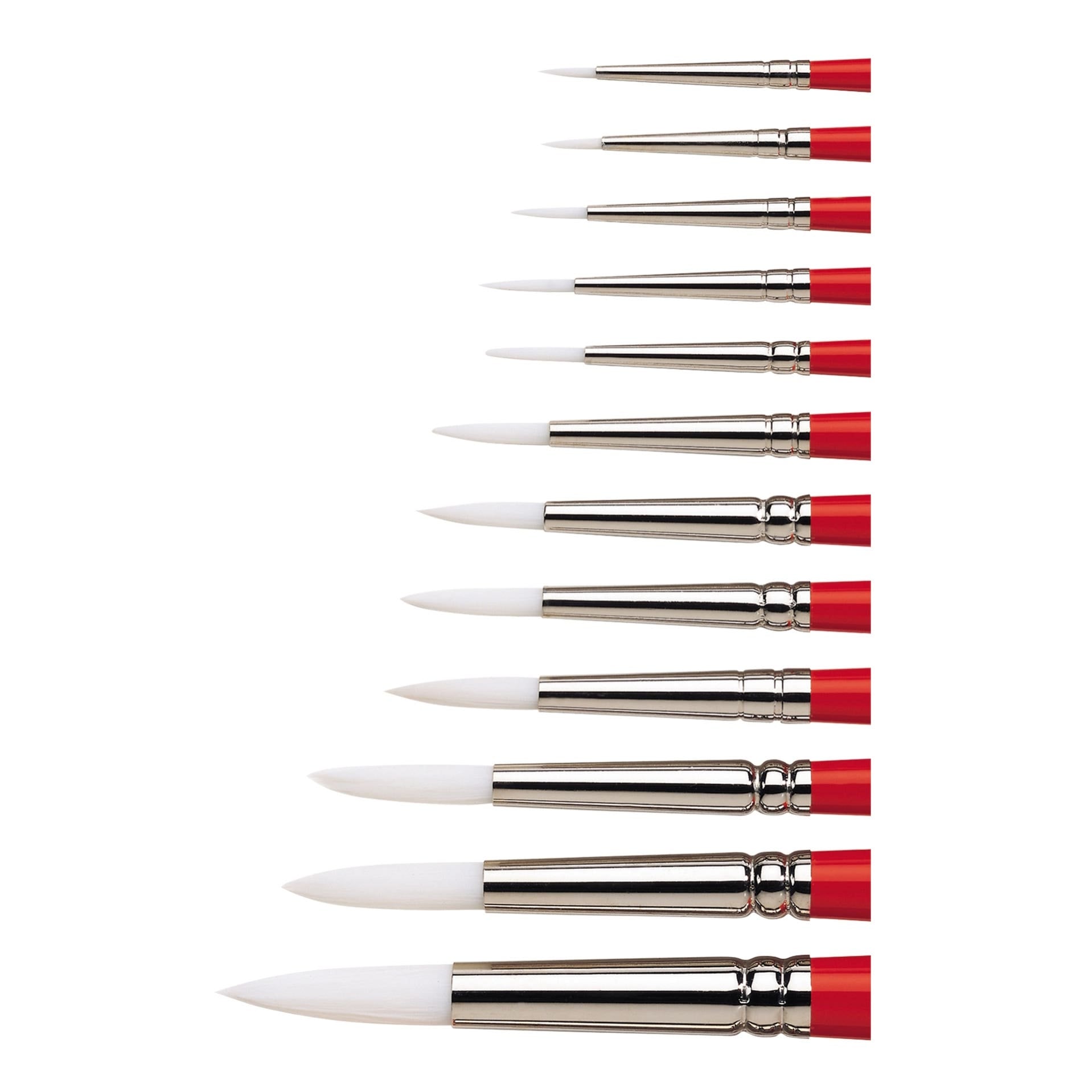 Winsor & Newton University 233 Synthetic Short Handle Round Brushes
