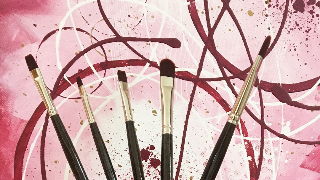 Da Vinci Top Acryl 7485 Synthetic Filbert Brushes