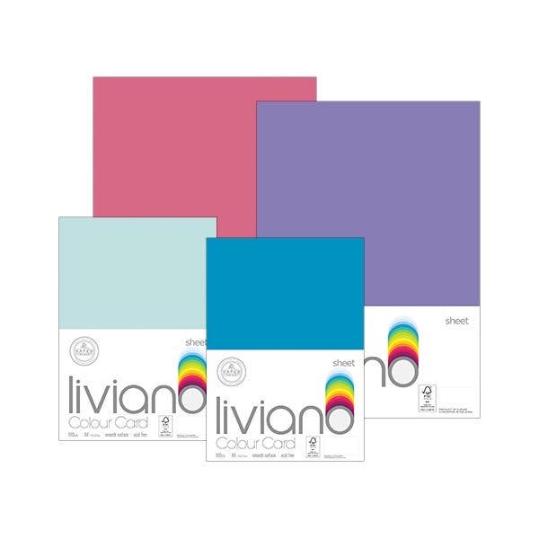 The Paper House Liviano Light Card Sheet A2