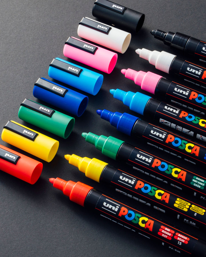 Posca Marker Medium (PC-5M) Set 16