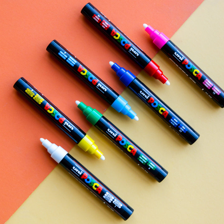 Posca Marker Medium (PC-5M) Sets of 8