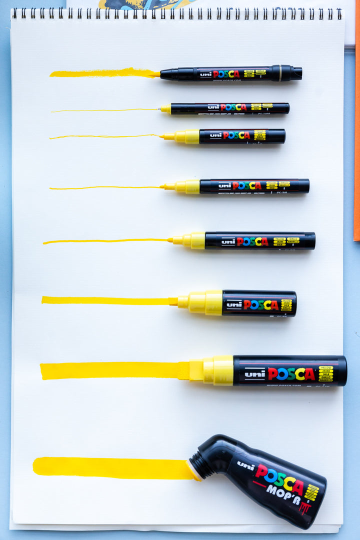 Posca Marker Medium (PC-5M) Sets of 4