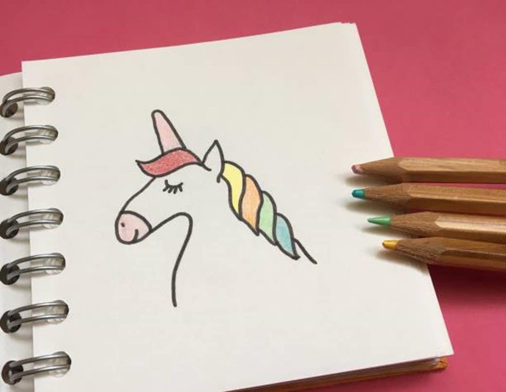 unicorn sketch