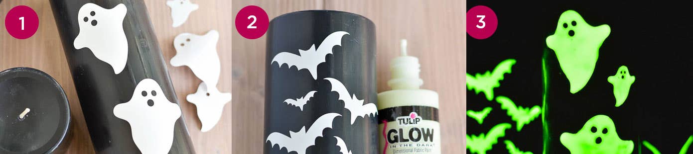 Tulip Glow in the Dark Candles