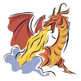 fire breathing dragon