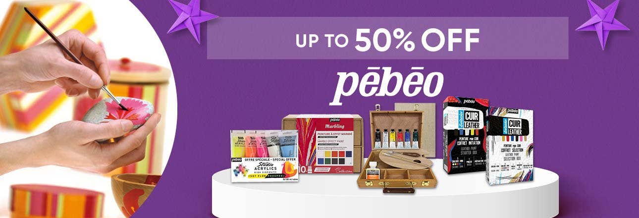 Up to 50% OFF Pebeo