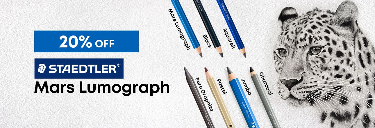 20% OFF STAEDTLER Mars Lumograph