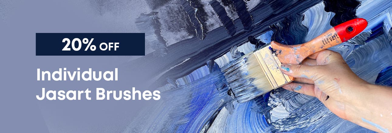 20% OFF Individual Jasart Brushes