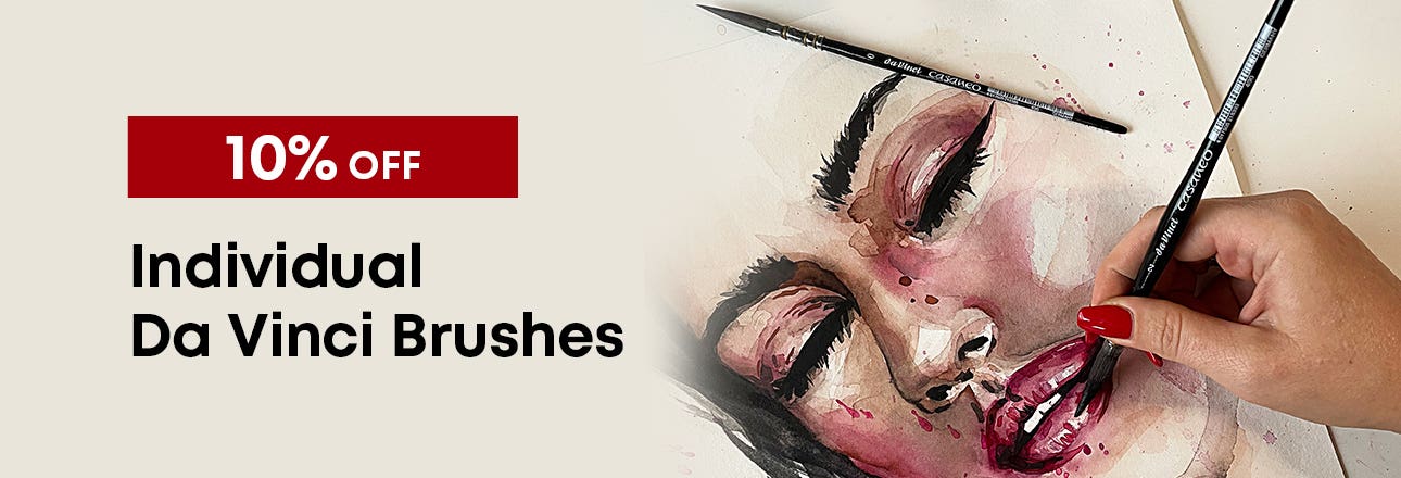 10% OFF Individual Da Vinci Brushes