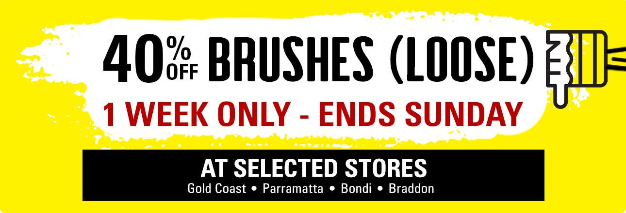 Brushes Offer | Selected Stores Only