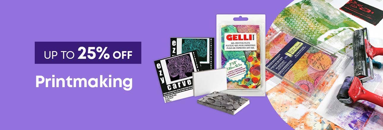 Up to 25% OFF Printmaking