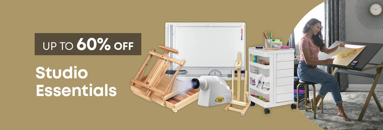 Up to 60% OFF Studio Essentials