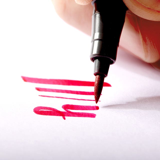 Pigment Brush Pen