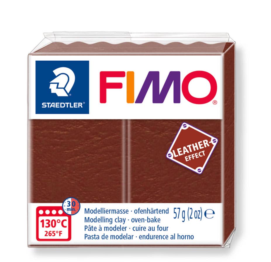 FIMO Leather block