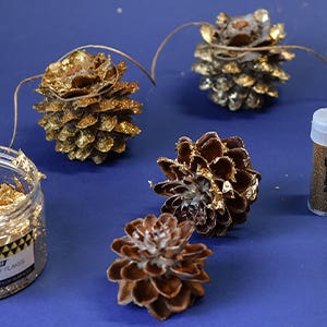 Christmas Pine Cone Decoration