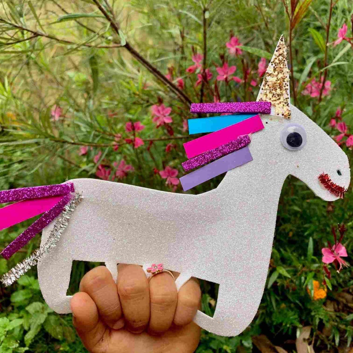 Unicorn Hand Puppet Project