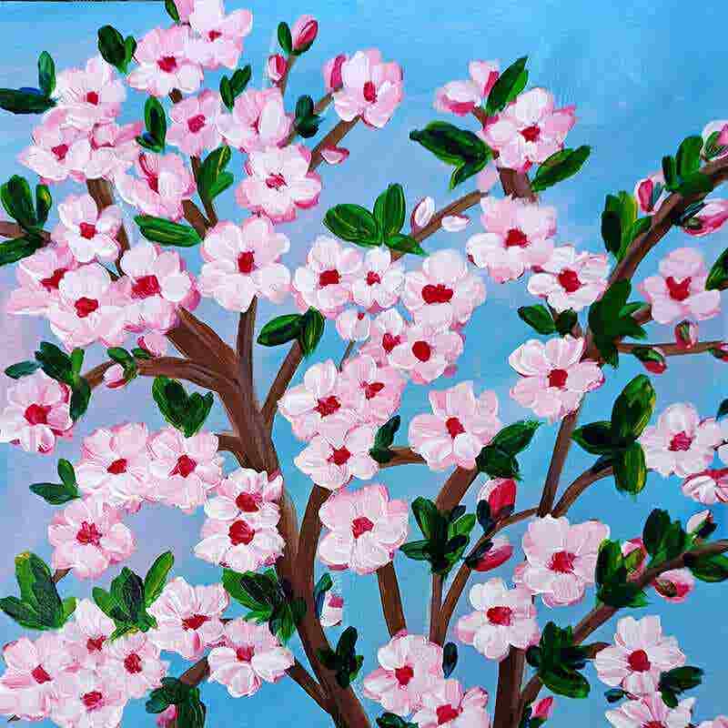 Cherry Blossom  - Acrylic Workshop