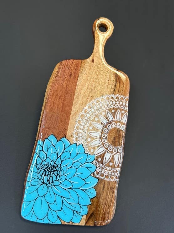 Botanical Design Cheeseboard