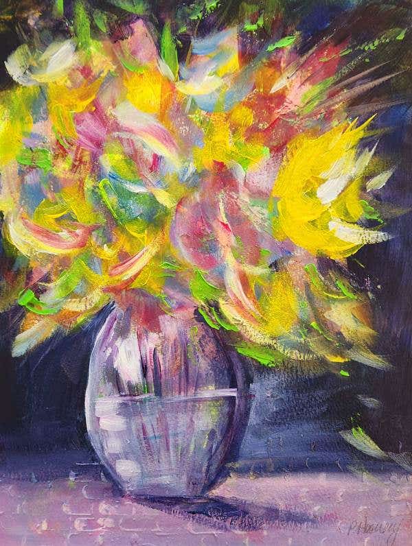 Spring Flowers Acrylic Workshop
