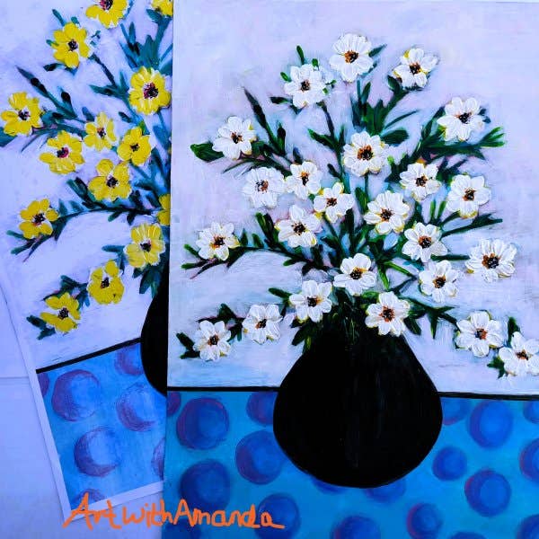Summer Blossom  - Acrylic Workshop